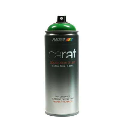Peinture en spray MoTip Carat vert lutece brillant 400 ml