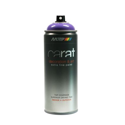 Peinture en spray MoTip Carat violet myrtille brillant 400 ml