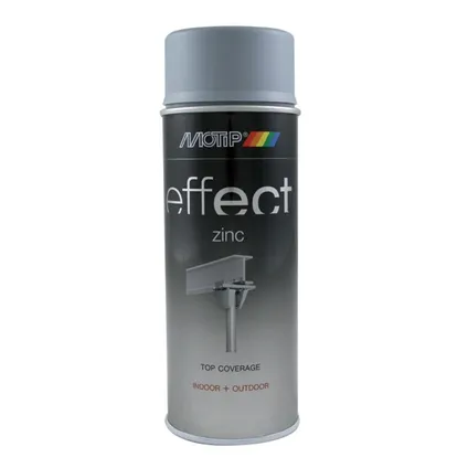 Peinture de galvanisation en spray MoTip Deco Effect 400ml