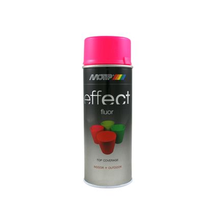 MoTip Deco Effects fluorescerende verf roze 400ml
