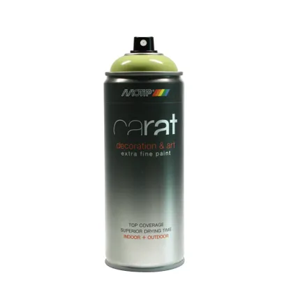 Peinture en spray MoTip Carat vert clair brillant 400 ml