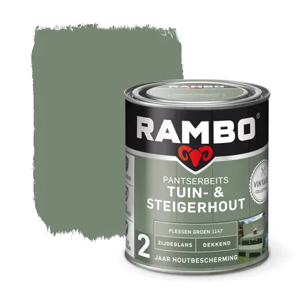 Rambo pantserbeits Tuin & Steigerhout flessengroen 0,75L