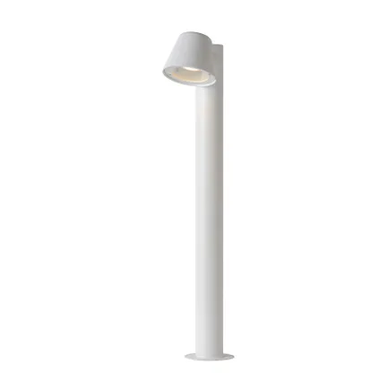 Lucide DINGO-LED - Sokkellamp buiten - Wit