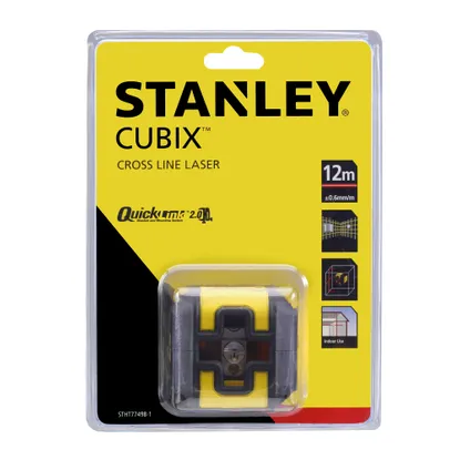Stanley kruislijnlaser Cubix 12m 2