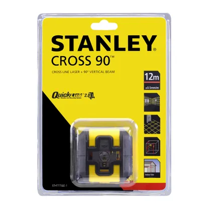 Stanley kruislijnlaser Cross90 12m 2