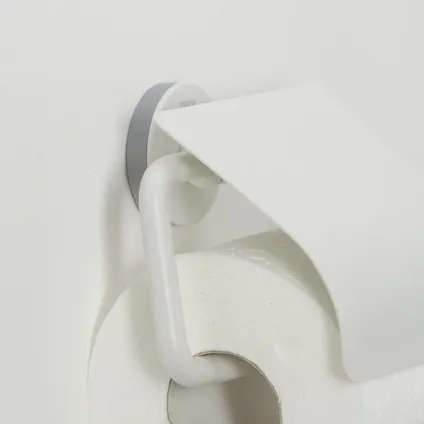 Porte-rouleau papier toilette Tiger Urban avec rabat blanc 11