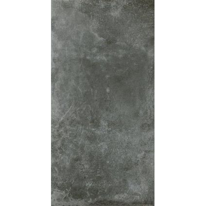 Wand- en vloertegel Roberto - Keramiek - Donkergrijs - 35,5x71cm - Pakketinhoud 1,55m²