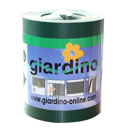 Giardino vlechtband met clips groen 19cm