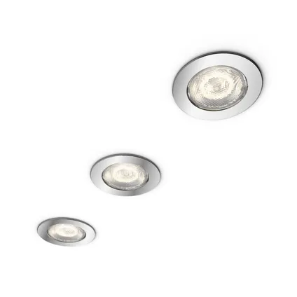Philips inbouwspot LED Dreaminess metaal 3x4,5W 4