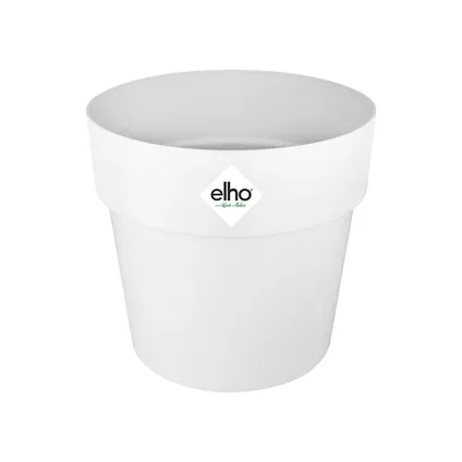 Pot de fleurs Elho b. for original rond mini Ø16cm blanc 15