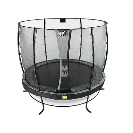 Exit trampoline Elegant + veiligheidsnet Economy ø253cm zwart