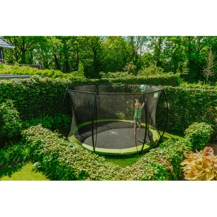 EXIT Silhouette inground trampoline ø427cm 7
