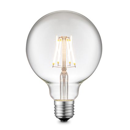 Ampoule LED à filament Home Sweet Home G95 E27 6W