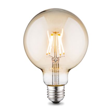 Home Sweet Home ledfilamentlamp G95 amber E27 6W