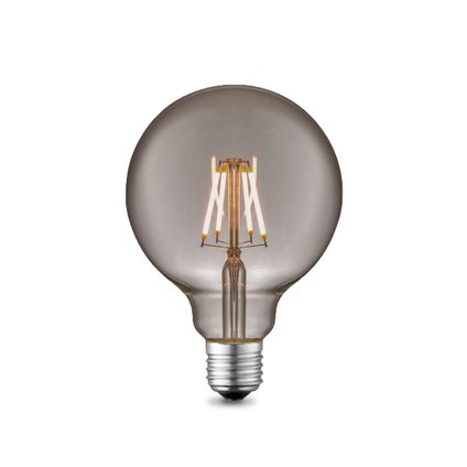 Ampoule LED à filament Home Sweet Home G95 smoky E27 6W