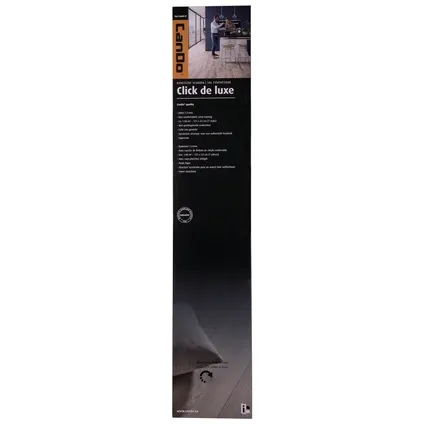 Sol vinyle CanDo Click de Luxe chêne fumé amande 7,5 mm 1,86 m².k 4