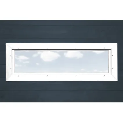 Fenêtre supplémentaire Weka blanc 40x125cm