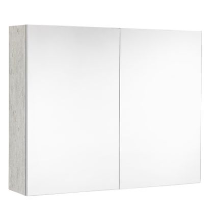 Allibert spiegelkast Look 120cm 3 deuren VDE licht beton