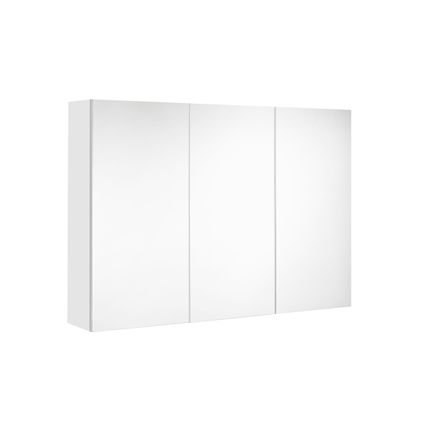 Armoire de toilette UTE Allibert Mira 3 portes blanc ultra mat 100cm