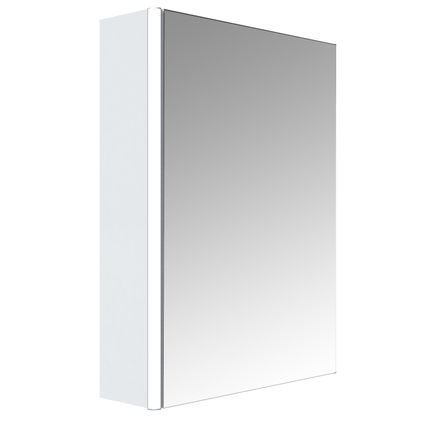 Allibert spiegelkast Stella 50cm 1 deur met verlichting wit glanzend
