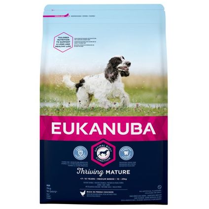 Eukanuba dog mature medium 3kg