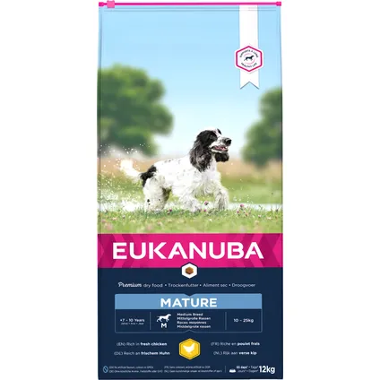 Eukanuba dog mature medium 12kg 2