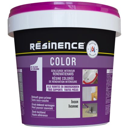 Résine de rénovation RÉSINENCE Color ivoire 500ml