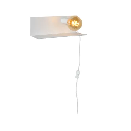 Lucide wandlamp Sebo wit E27 4