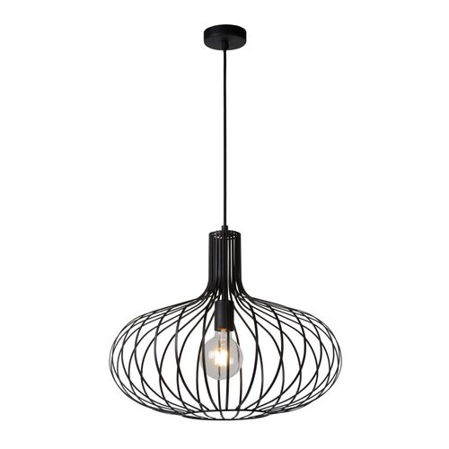 Lucide hanglamp Manuela zwart Ø50cm E27
