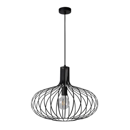 Lucide hanglamp Manuela zwart ⌀50cm E27 3