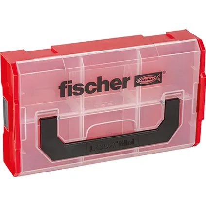 Fischer plastic doos FixTainer leeg