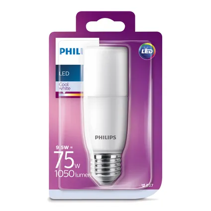 Philips LED-lamp stick koel wit 9,5W E27 3