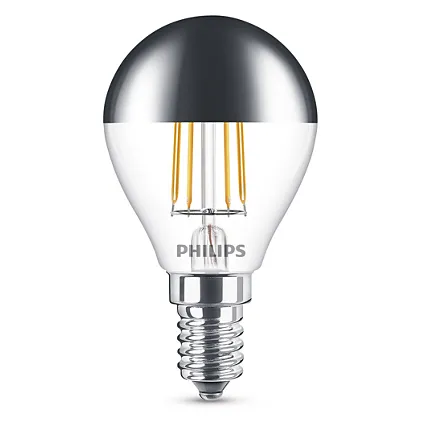 Philips LED-lamp LED classic E14 4W Ø4,5cm edison