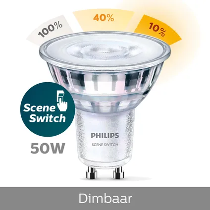 Spot LED Philips SceneSwitch GU10 5W 3
