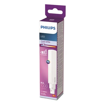 Stick LED Philips blanc froid G24D 8,5W 3