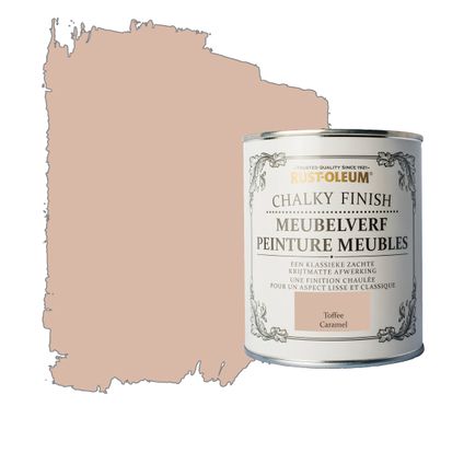 Rust-Oleum meubelverf Chalky Finish toffee 750ml