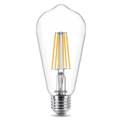 Philips LED-lamp Classic WarmGlow classic 8W E27