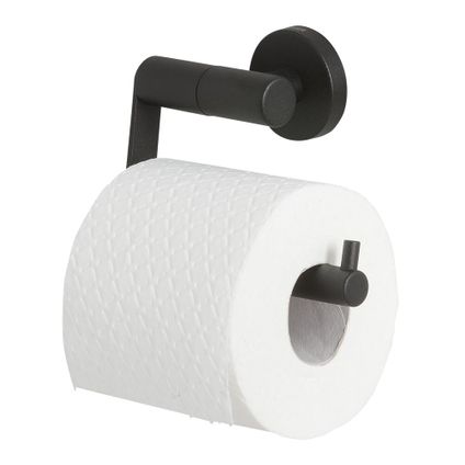 Porte-papier de toilette Tiger Boston noir mat à suspendre