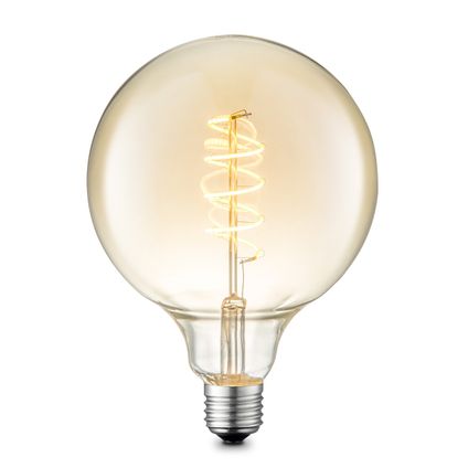 Ampoule LED à filament Home Sweet Home Spiral G125 ambre E27 4W