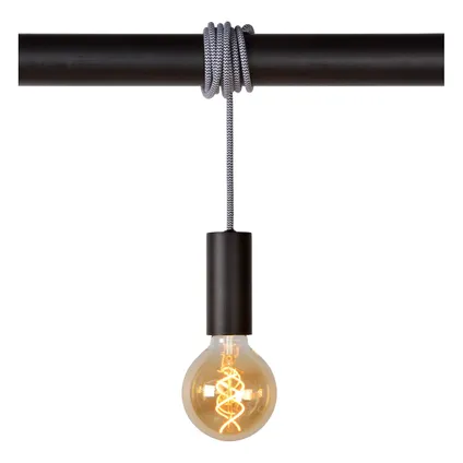 Lucide hanglamp Jaime zwart 4xE27 4