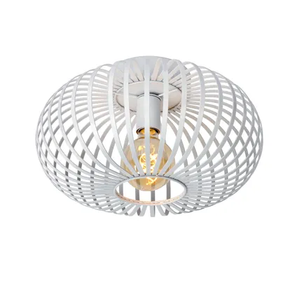 Lucide Plafondlamp Manuela - Wit - 40cm - E27