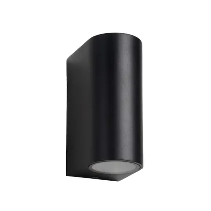 Lucide wandverlichting Zora-led zwart GU10 2x5W 5