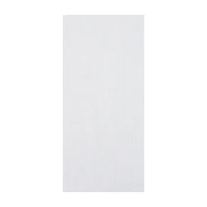 4115 Lot de lamelles verticales Madeco complets blanc translucide 12,7 x 260 cm + rail 200 cm 5