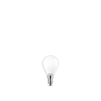 Philips LED-kogellamp 4,3W E14
