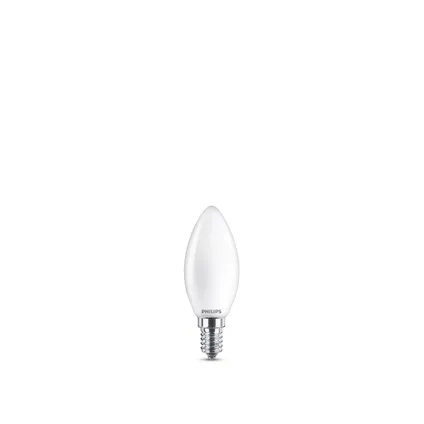 Philips LED-lamp kaars 4,3W E14