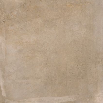 Wand- en vloertegel Icon Zand - Keramiek - Crème - 60,5x60,5cm - Pakketinhoud 1,1m²