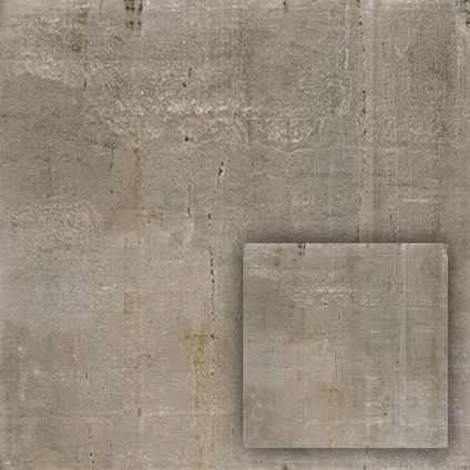 Wand- en vloertegel Icon Olive - Keramiek - Bruin - 60,5x60,5cm - Pakketinhoud 1,1m²