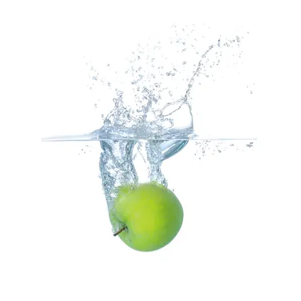 Aquazuro toiletzitting Appel d-vorm duroplast groen