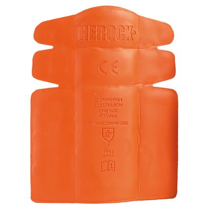 Protège-genoux Herock orange - 2 pièces
