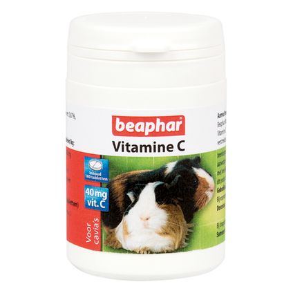 Beaphar vitamine c tabletten cavia 180tabl